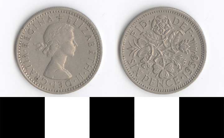 Thumbnail of Coin: Great Britain, 6 Pence (1998.03.0331)