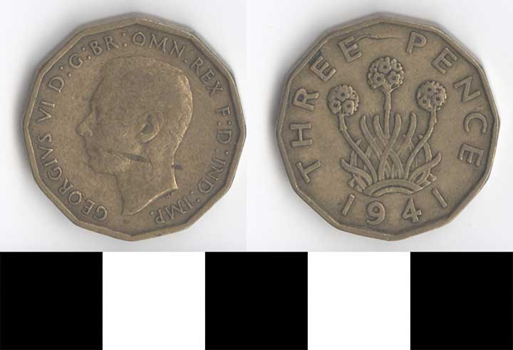 Thumbnail of Coin: Great Britain, 3 Pence (1998.03.0335)