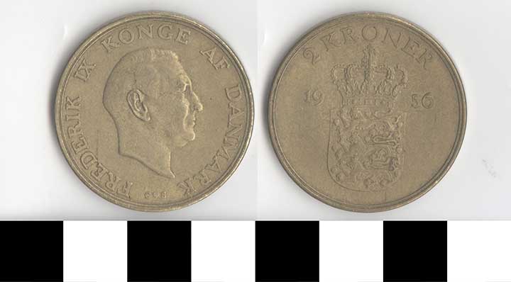 Thumbnail of Coin: Denmark, 2 Kroner (1998.03.0347)
