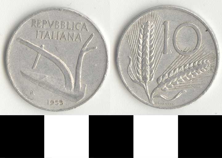 Thumbnail of Coin: Italy, 10 L (1998.03.0385)