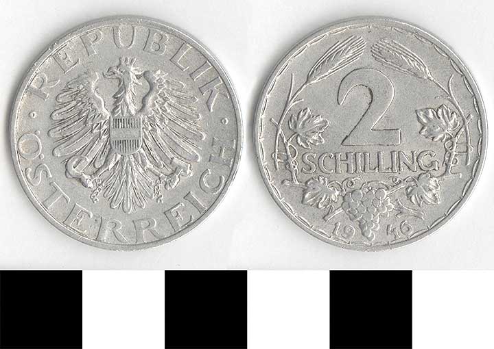 Thumbnail of Coin: Austria, 2 Schilling (1998.03.0449)