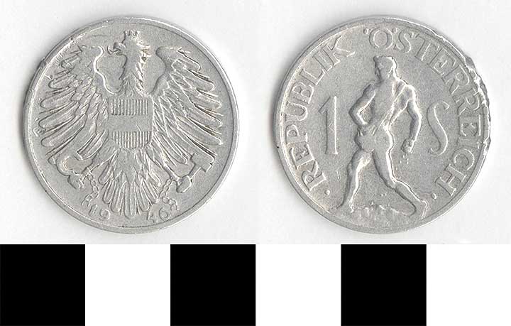 Thumbnail of Coin: Austria, 1 Schilling (1998.03.0450)