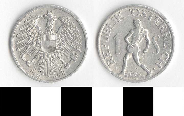 Thumbnail of Coin: Austria, 1 Schilling (1998.03.0451)