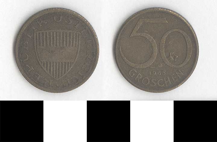 Thumbnail of Coin: Austria, 50 Groschen (1998.03.0455)