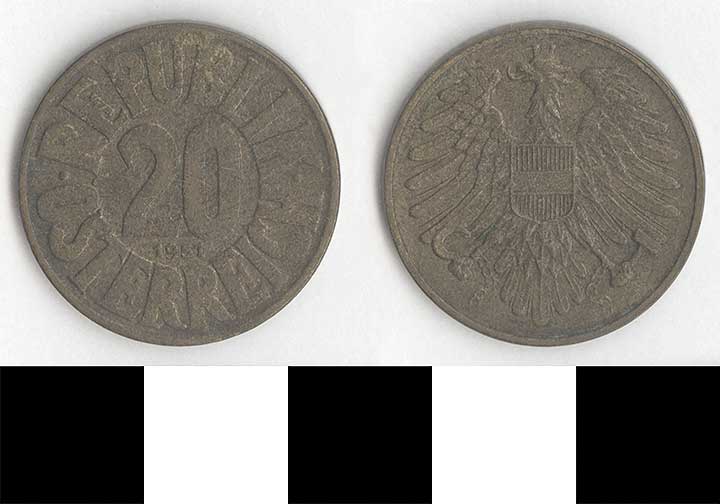 Thumbnail of Coin: Austria, 20 Groschen (1998.03.0456)