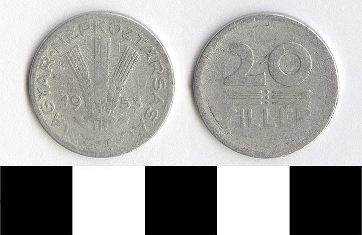 Thumbnail of Coin: Hungary, 20 Filler (1998.03.0495)