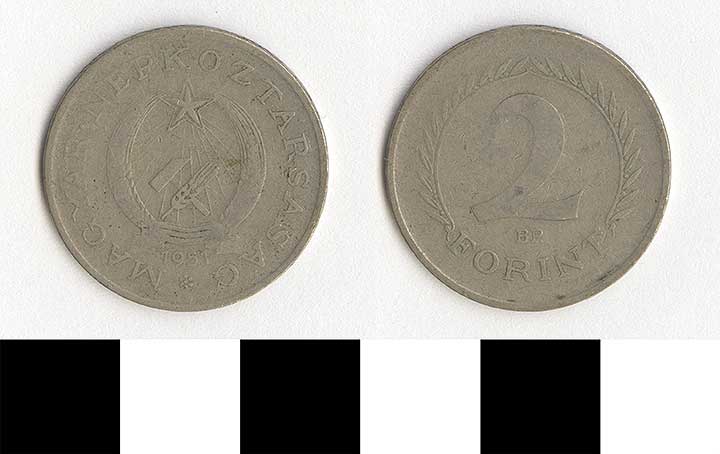 Thumbnail of Coin: Hungary, 2 Forint  (1998.03.0497)