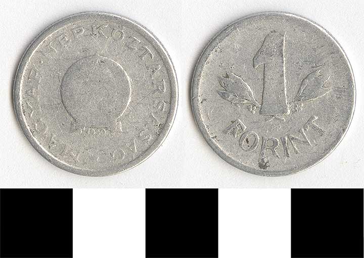 Thumbnail of Coin: Hungary, 1 Forint  (1998.03.0499)