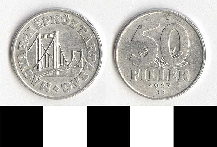 Thumbnail of Coin: Hungary, 50 Filler (1998.03.0500)