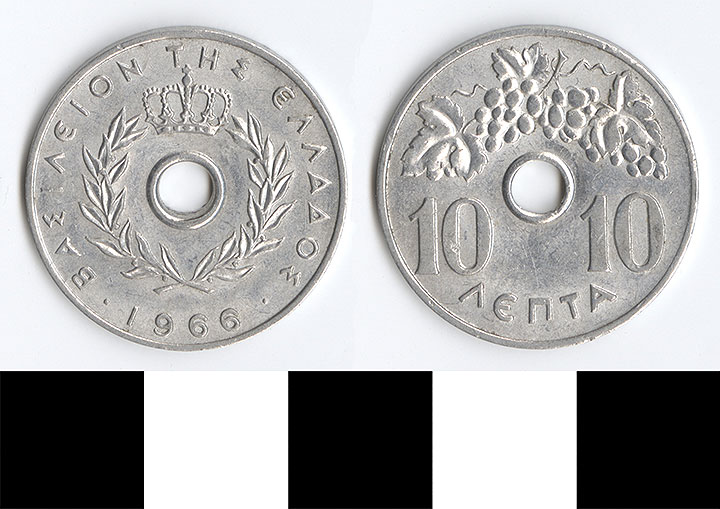 Thumbnail of Coin: Greece, 10 Lepta (1998.03.0572)
