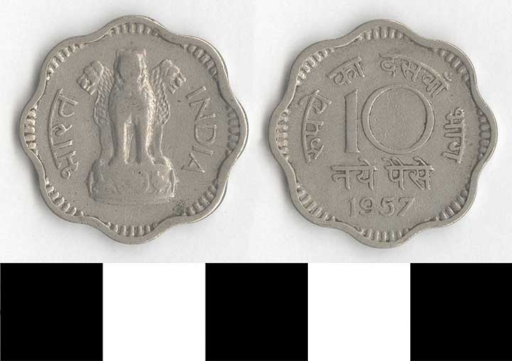 Thumbnail of Coin: Republic of India?, 10 Paise (1998.03.0732)