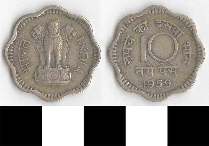 Thumbnail of Coin: Republic of India?, 10 Paise (1998.03.0734)