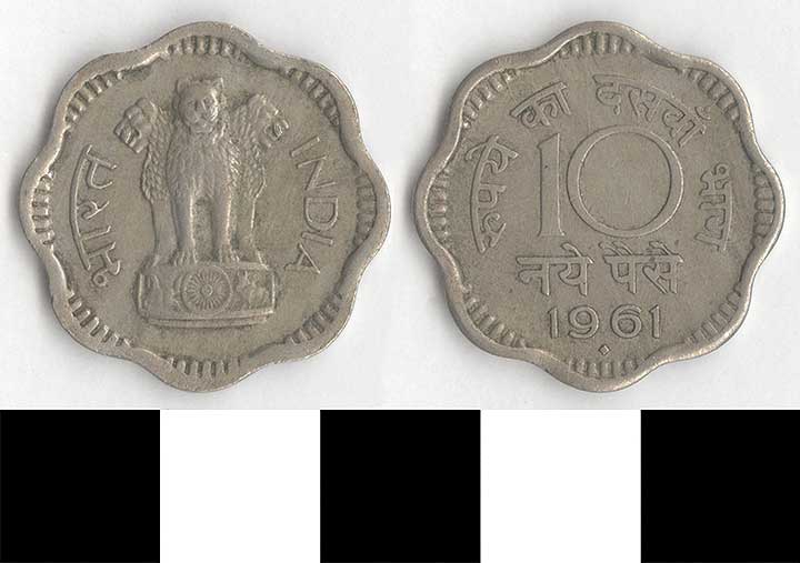 Thumbnail of Coin: Republic of India, 10 Paise (1998.03.0769)