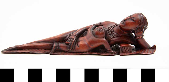 Thumbnail of Figurine: Recumbent Woman (2000.20.0009A)
