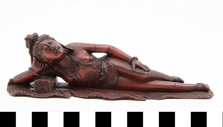 Thumbnail of Figurine: Recumbent Woman (2001.07.0008A)