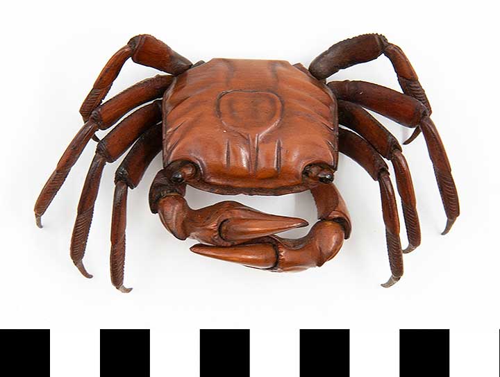 Thumbnail of Okimono: Crab (2001.07.0010A)