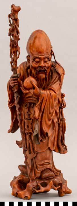 Thumbnail of Figurine: Shoulao, God of Longevity  (2002.18.0010)