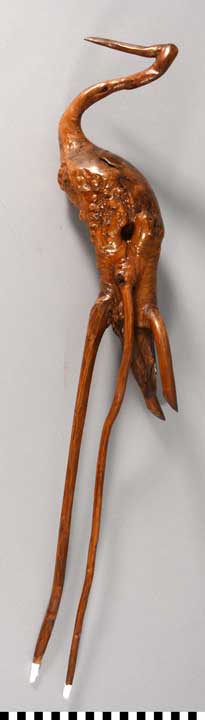 Thumbnail of Figurine: Manchurian Crane (2002.18.0013A)