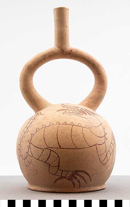 Thumbnail of Vessel with Dragon and Feline Motif (2003.15.0001)