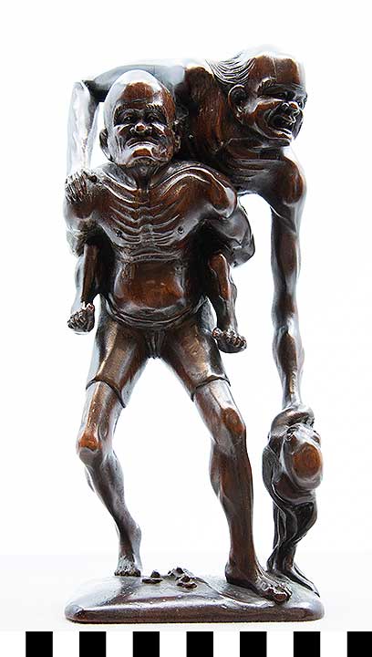 Thumbnail of Okimono: Ashinga and Tenaga with Octopus (2004.13.0003)