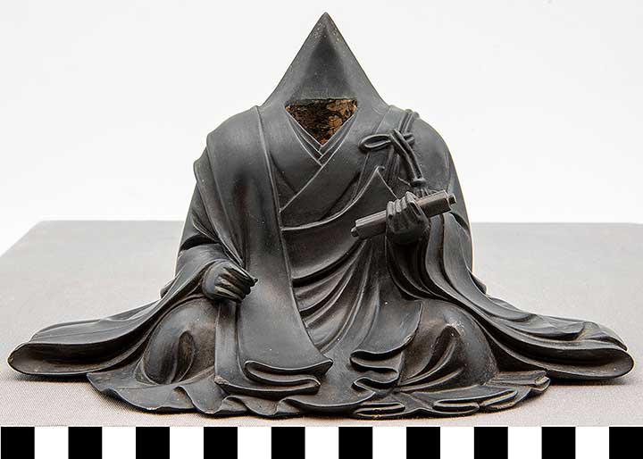 Thumbnail of Figurine: Jizo (Kshitigarbha), Protector of Travelers and Children (2004.13.0008A)