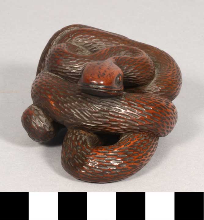 Thumbnail of Okimono: Coiled Snake (2004.13.0024)
