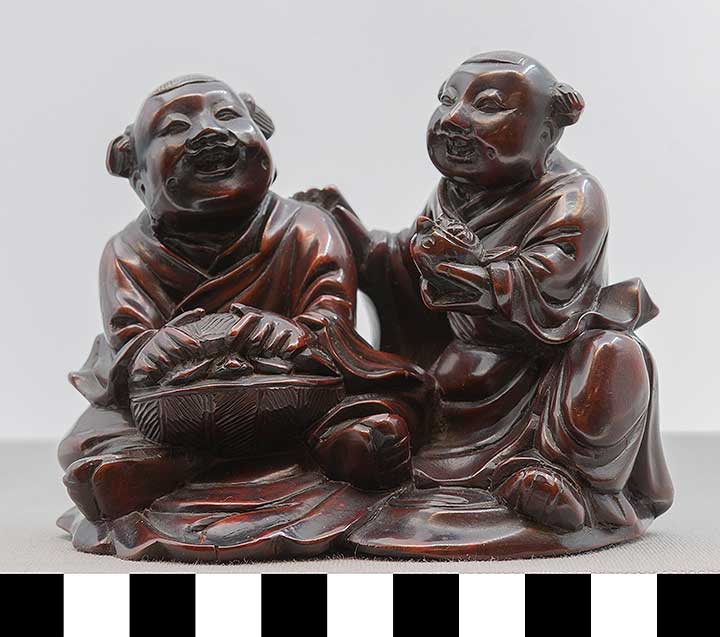 Thumbnail of Figurine: Hehe Erxian, Gods of Mirth (2005.11.0008)
