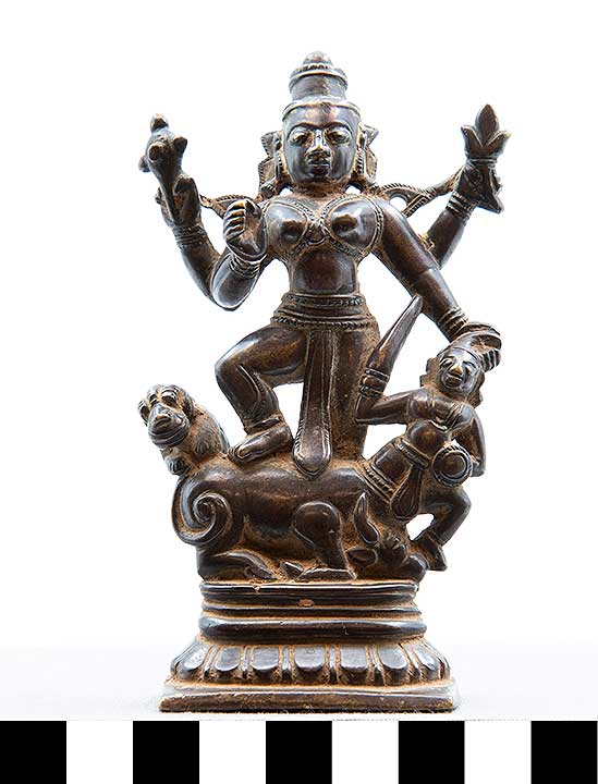Thumbnail of Figurine: Mahishasura Mardini Durga Killing Buffalo Demon (2012.10.0094A)