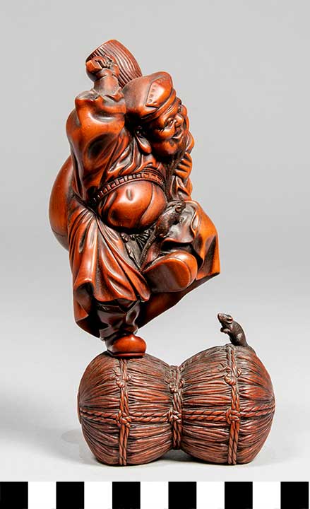 Thumbnail of Okimono: Daikoku, One of Seven Japanese Household Gods of Good Luck (2020.06.0025)