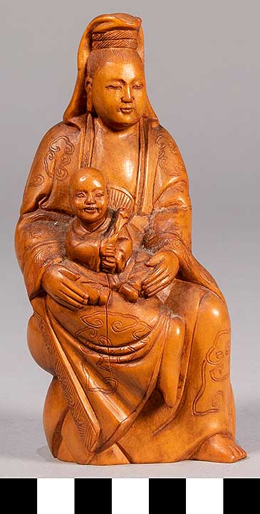 Thumbnail of Female Figure with Baby (2020.06.0042)