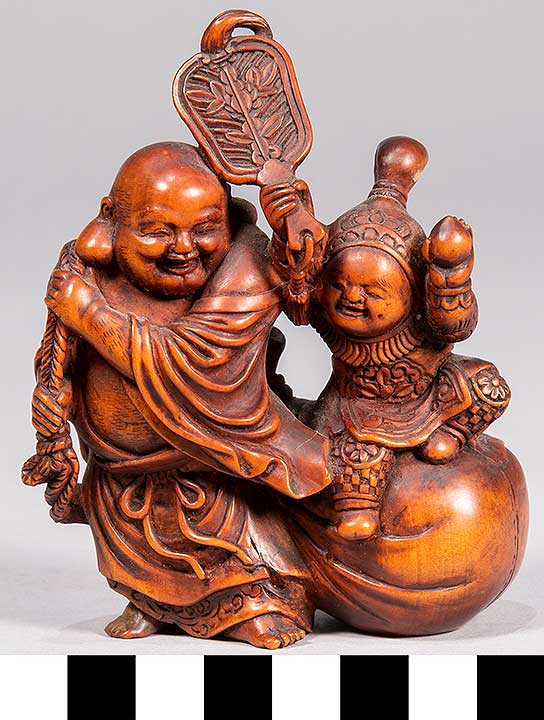 Thumbnail of Carving: Daikoku with Sick Child (2020.06.0063)