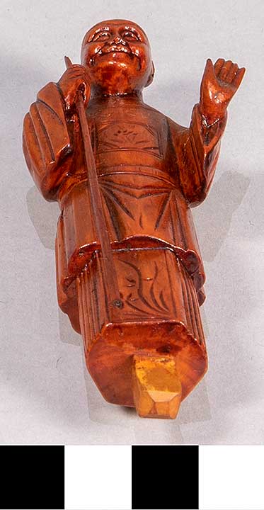 Thumbnail of Carving: Luk, or Lu, One of The Three Wise Men, Three Household Gods, Three Star Gods (2020.06.0070C)