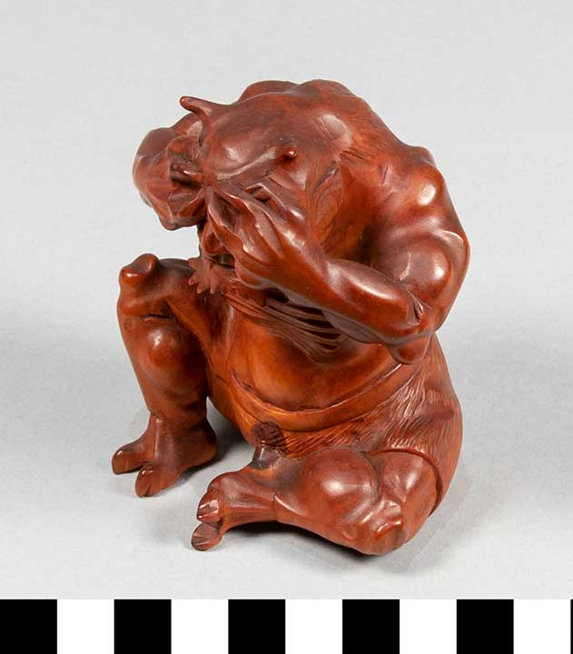 Thumbnail of Carving: ‘See No Evil’ Oni (2020.06.0102)