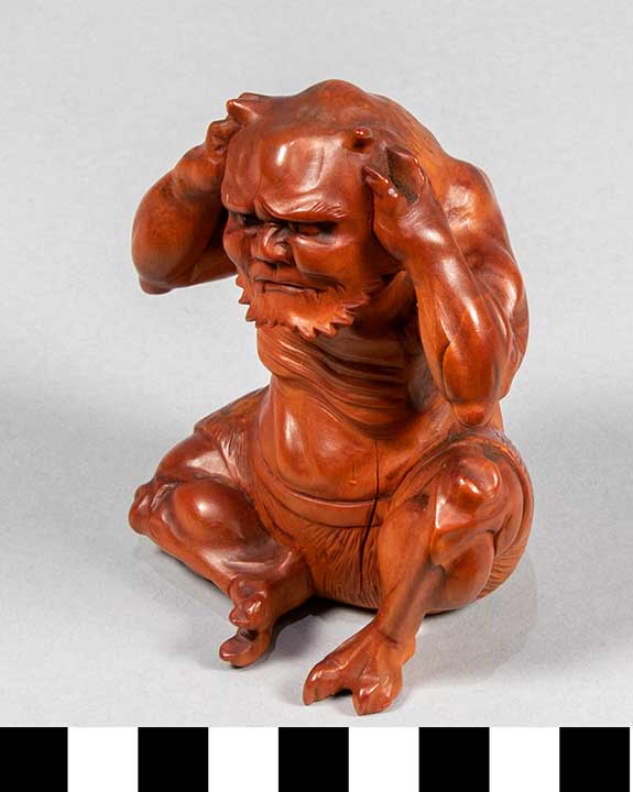 Thumbnail of Carving: ‘Hear No Evil’ Oni (2020.06.0103)