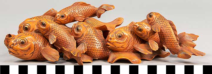 Thumbnail of Okimono: Cluster of Fish (2020.06.0126)
