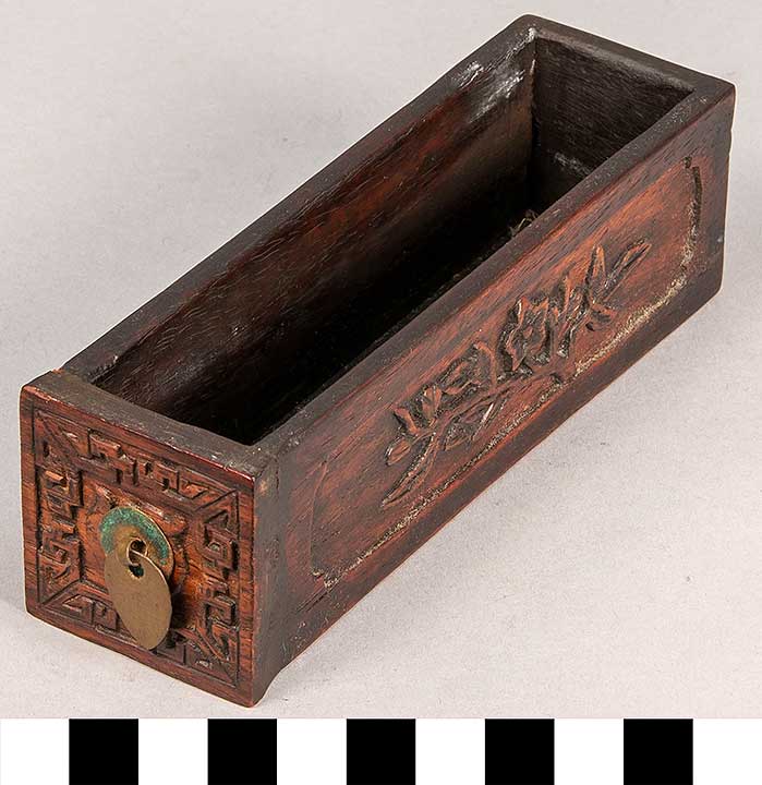 Thumbnail of Miniature Desk and Boxes: Right Drawer (2020.06.0155D)