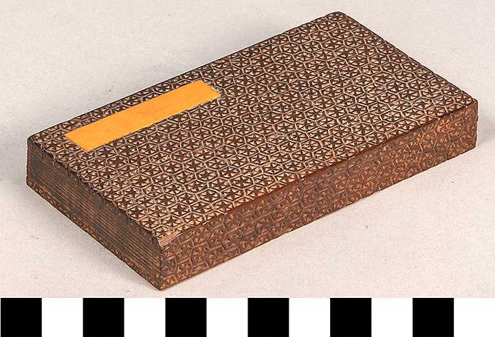 Thumbnail of Miniature Desk and Boxes: Lid (2020.06.0155F)