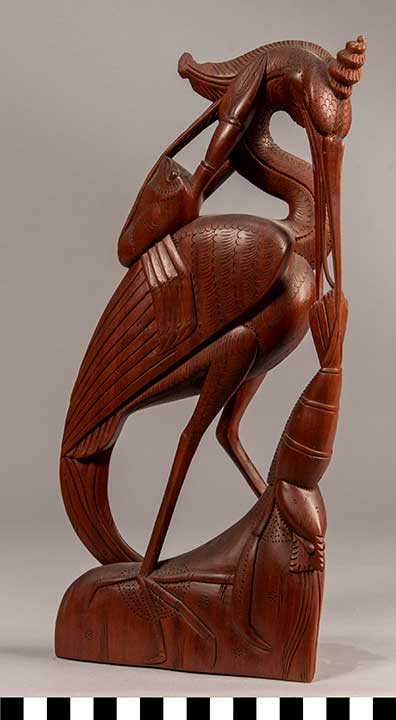 Thumbnail of Carving: Crane (2020.06.0158)