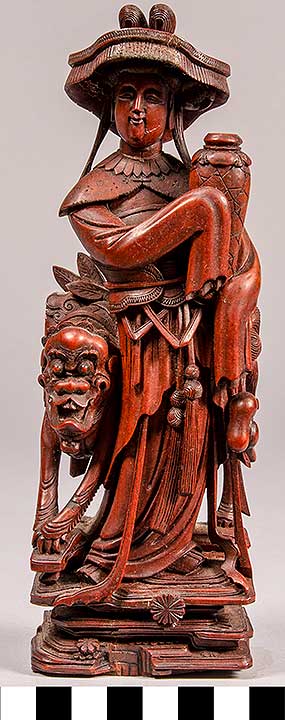 Thumbnail of Carving: Meiren with Dragon (2020.06.0161)