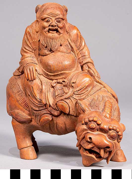 Thumbnail of Figure: One of Eight Immortals on Creature (2020.06.0162)