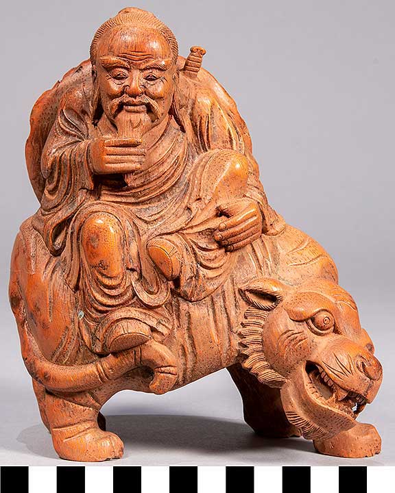Thumbnail of Figure: One of Eight Immortals on Lion (2020.06.0163)