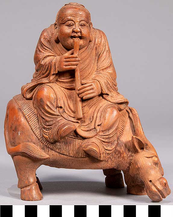 Thumbnail of Figure: One of Eight Immortals on Ram (2020.06.0165)