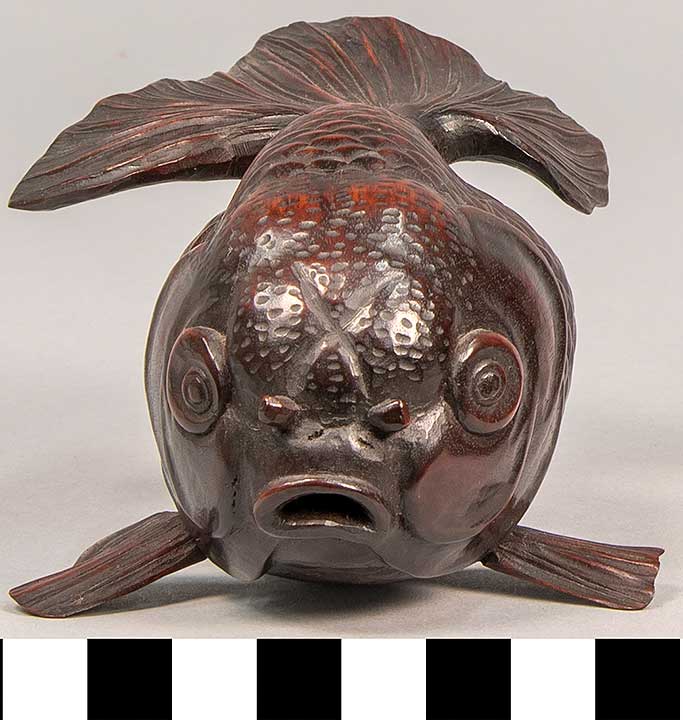 Thumbnail of Okimono: Lionhead Goldfish (2020.06.0195A)
