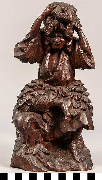 Thumbnail of Figurine: Gama Sennin, Immortal with Toad (2020.06.0212)