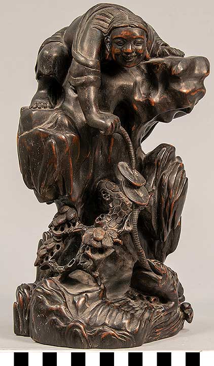 Thumbnail of Figurine: Liu Hai, Taoist Sage (2020.06.0233)