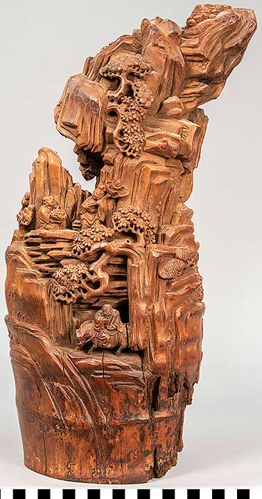 Thumbnail of Carving: Eight Daoist Immortals in Mountains (2020.06.0267)