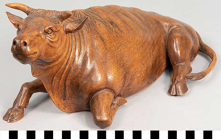 Thumbnail of Okimono: Recumbent Ox (2020.06.0273)