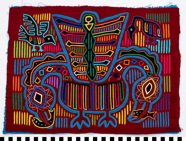 Thumbnail of Mola Mythological Motif (2021.06.0029)