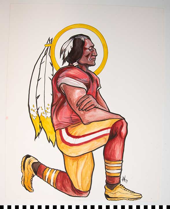 Thumbnail of Original Art: Take A Knee (2024.03.0005)