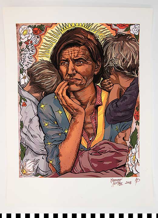 Thumbnail of Print: Madre Migrante (2024.03.0008)